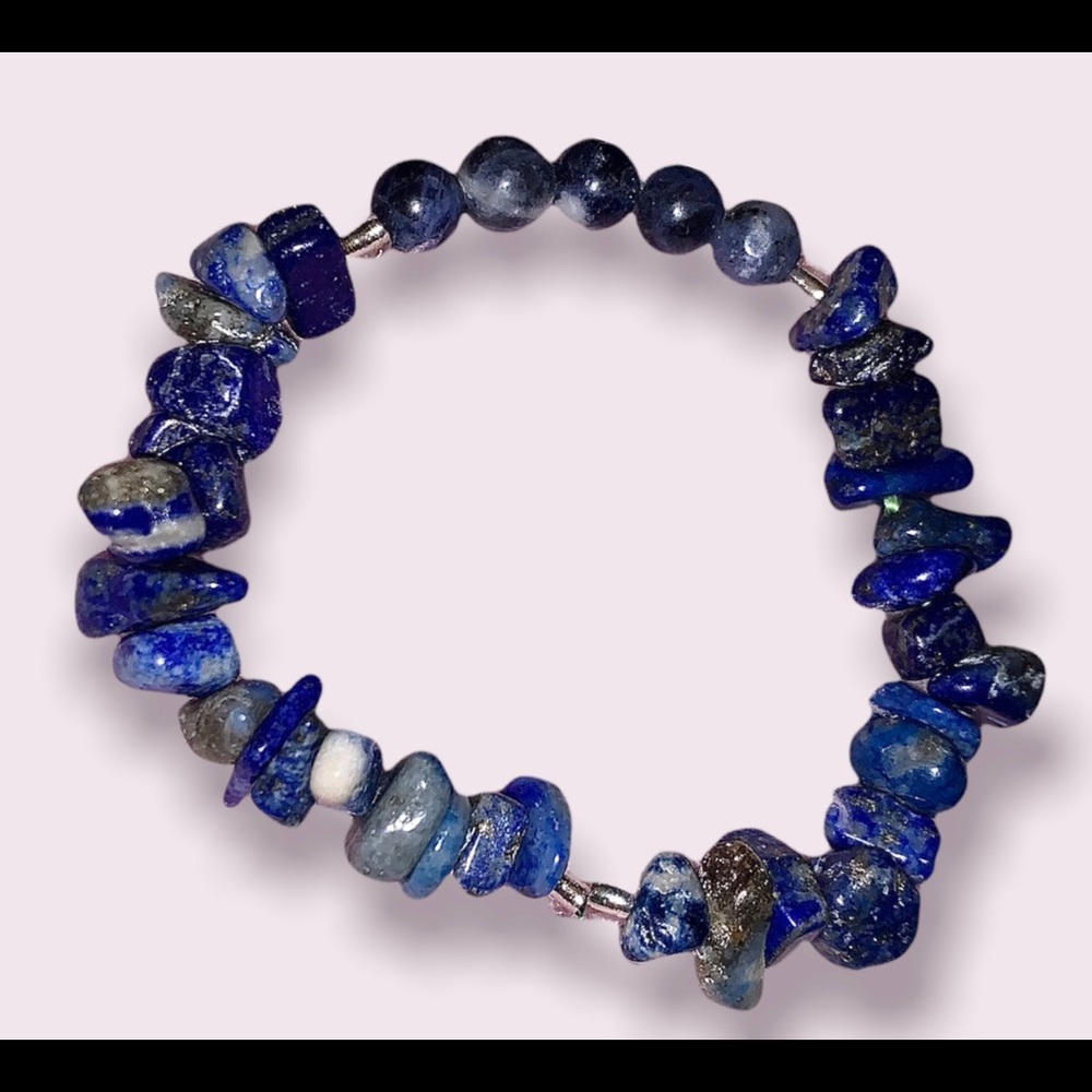 Natural Lapis Lazuli Bracelet💙💎